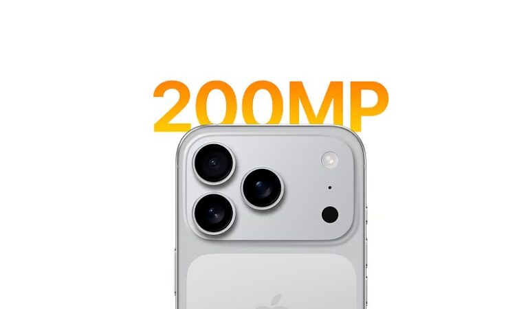 iPhone with 200MP Camera