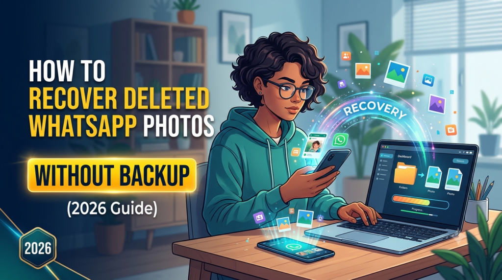 How to Recover Deleted WhatsApp Photos Without Backup (2026 Guide)