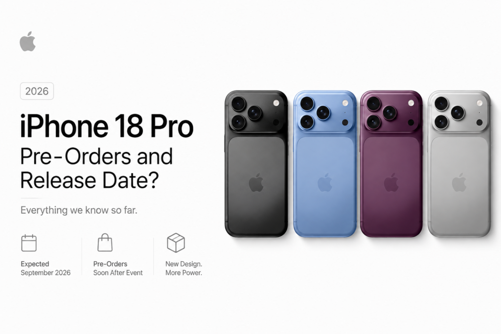 iPhone 18 Pro release date